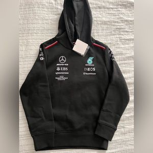 Kids Official F1 Mercedes 2023 Team Hoodie